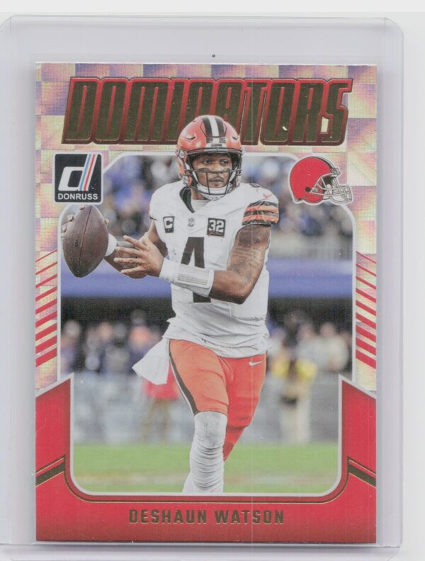 2024 Donruss Deshaun Watson 38 Browns Dominators