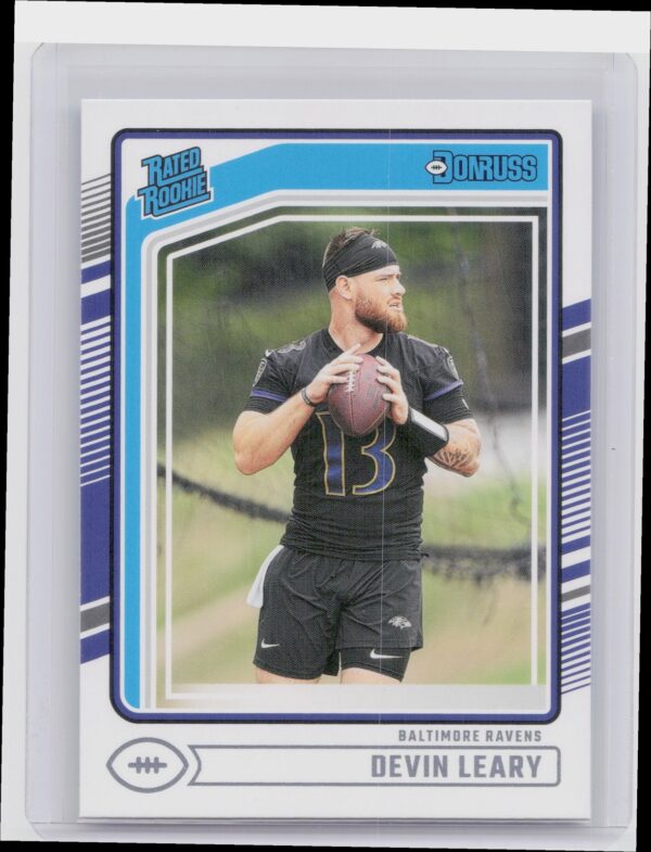2024 Donruss Devin Leary RC 329 Ravens