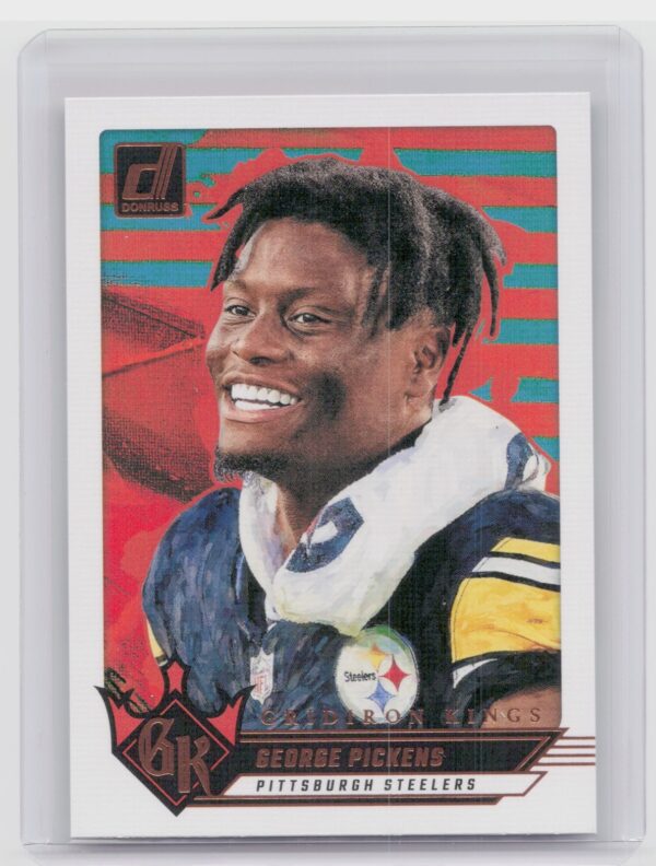 2024 Donruss George Pickens 3 Steelers Gridiron Kings
