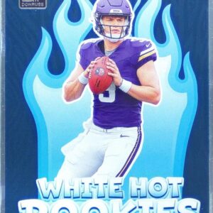 2024 Donruss J.J. McCarthy RC #WH1 Vikings White Hot Rookies