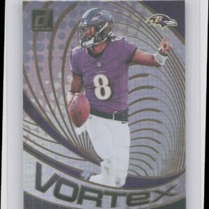 2024 Donruss Lamar Jackson VOR-LJA Ravens Vortex