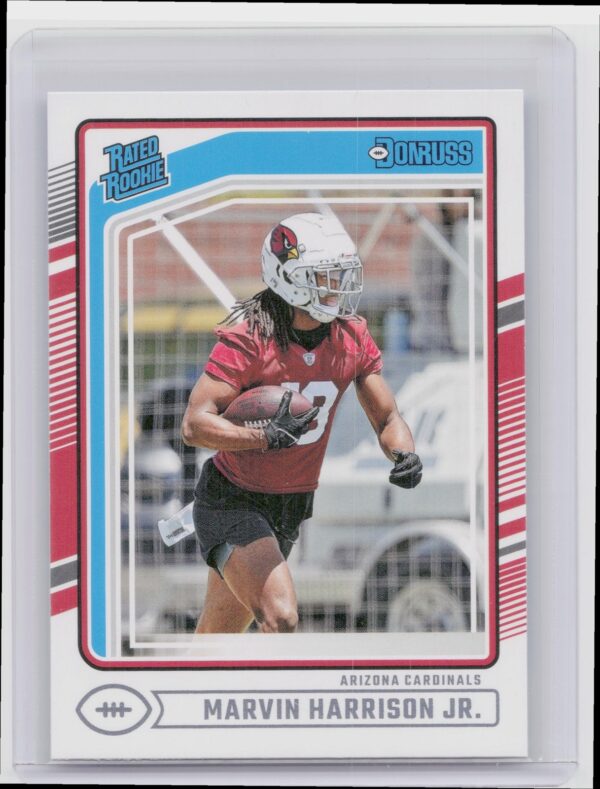 2024 Donruss Marvin Harrison Jr. Rated Rookie RC 393 Cardinals