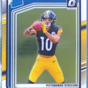 2024 Donruss Optic Roman Wilson RC #285 Steelers