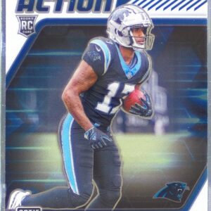 2024 Donruss Optic Xavier Legette RC #10 Panthers Play Action