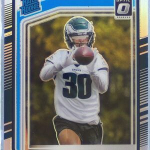2024 Donruss Quinyon Mitchell Optic Rated Rookies Preview Holo #361 Eagles