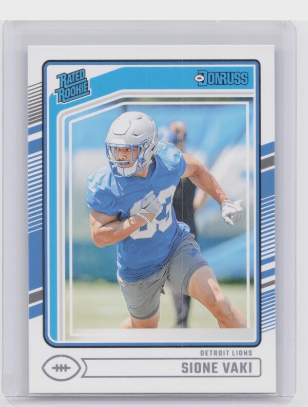 2024 Donruss Sione Vaki RC 332 Lions