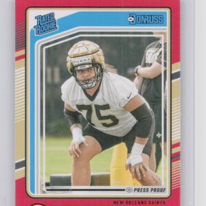 2024 Donruss Taliese Fuaga Press Proof Red RC 310 Saints