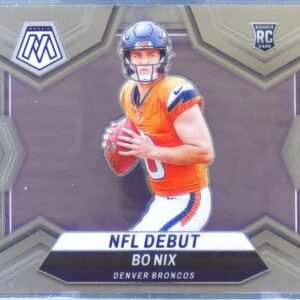 2024 Mosaic Bo Nix NFL Debut RC #271 Broncos