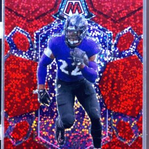 2024 Mosaic Derrick Henry Red Sparkle 16 Ravens