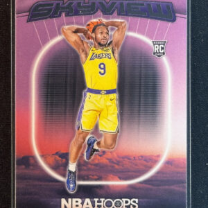 2024 Panini NBA Hoops Skyview Bronny James Jr. Rookie RC #21