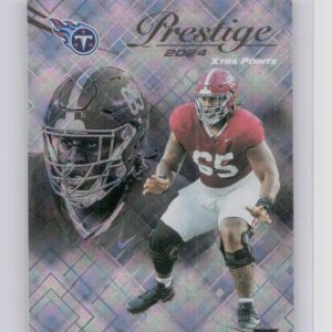 2024 Panini Prestige JC Latham Diamond Xtra Points 316 Titans