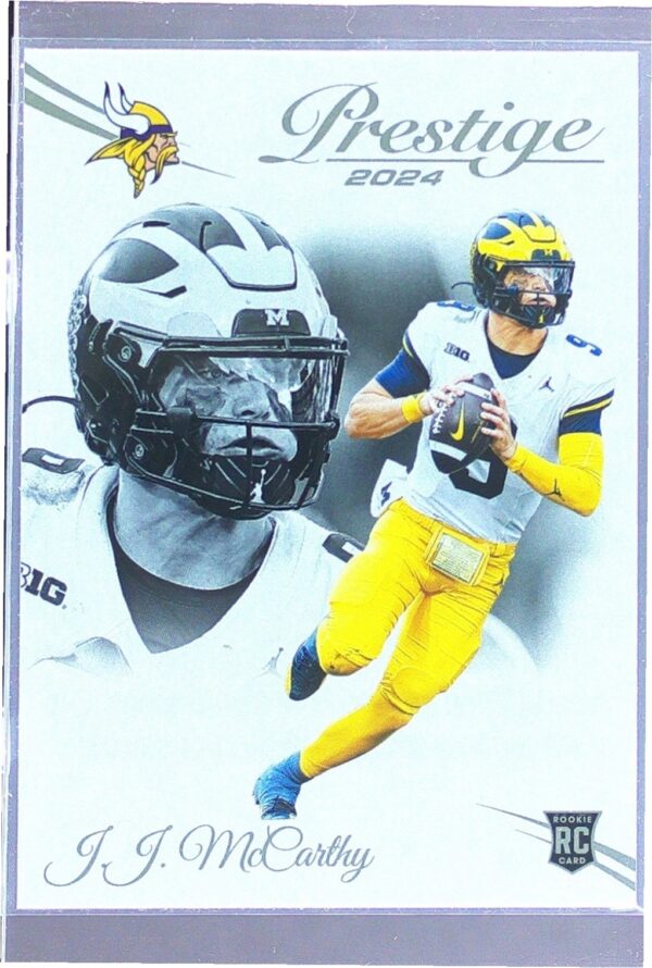 2024 Panini Prestige J.J. McCarthy RC #311 Vikings
