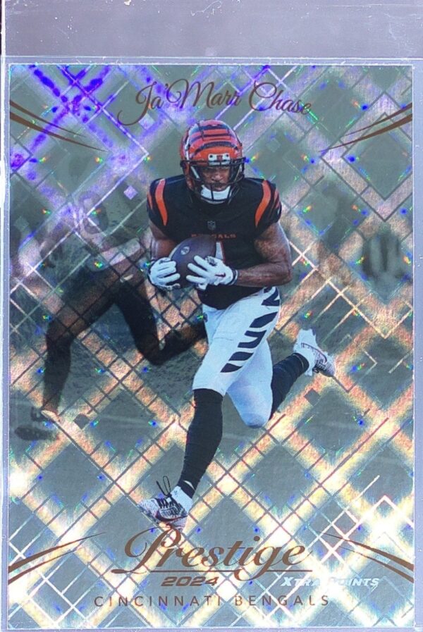2024 Panini Prestige Ja'Marr Chase Diamond Xtra Points 59 Bengals