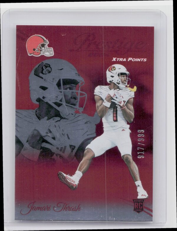 2024 Panini Prestige Jamari Thrash Red Xtra Points /999 371 Browns