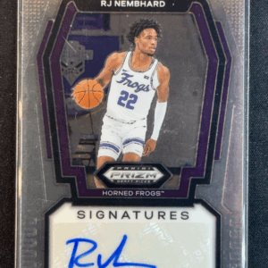 2024 Panini Prizm Draft Picks Signatures RJ Nembhard Autograph Auto Rookie RC TC