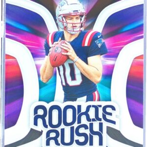 2024 Panini Rookies & Stars Drake Maye RC #RR-DME Patriots Rookie Rush