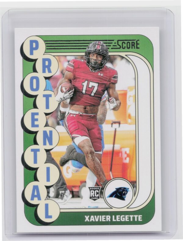 2024 Panini Score Xavier Legette Potential #23 Panthers