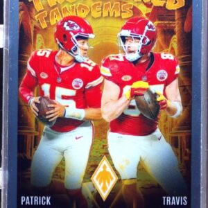 2024 Phoenix Patrick Mahomes II / Travis Kelce #TT-KC Chiefs Treasured Tandems