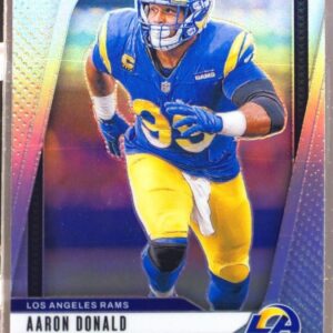 2024 Prizm Aaron Donald Auto 172 Rams Autographs Silver Prizm