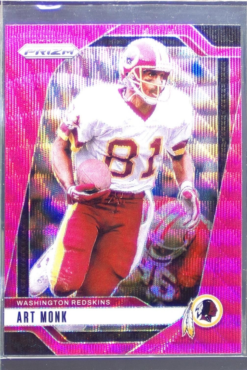 2024 Prizm Art Monk Pink Wave 294 Redskins