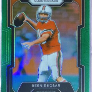2024 Prizm Collegiate Draft Picks Bernie Kosar Green 26 Hurricanes
