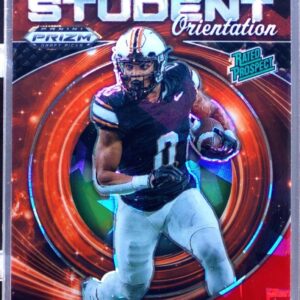 2024 Prizm Collegiate Draft Picks Ollie Gordon II SO-OGN Cowboys Red Ice