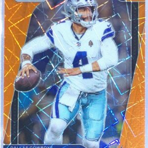 2024 Prizm Dak Prescott Orange Lazer #73 Cowboys