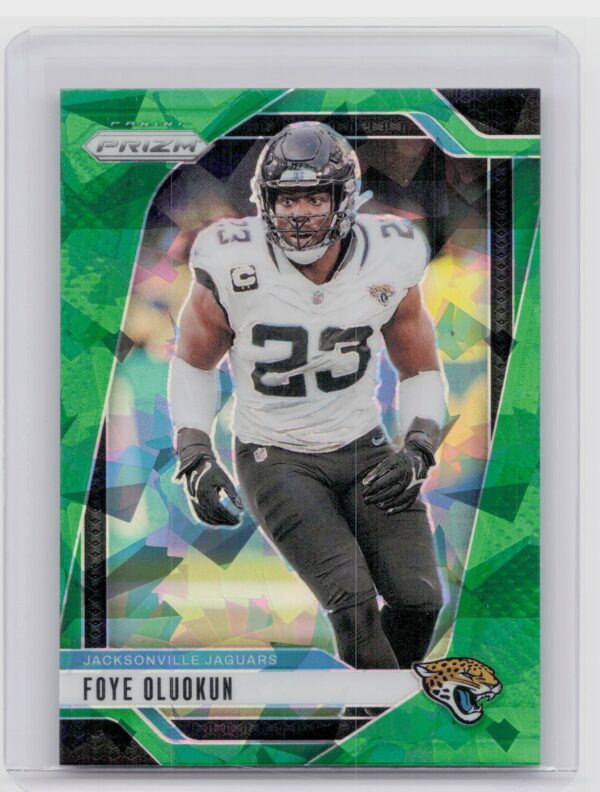 2024 Prizm Foye Oluokun Green Ice 134 Jaguars