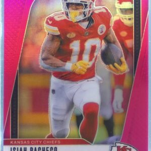 2024 Prizm Isiah Pacheco Pink #139 Chiefs
