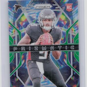 2024 Prizm Michael Penix Jr. 10 Falcons Prizmatic Silver Prizm