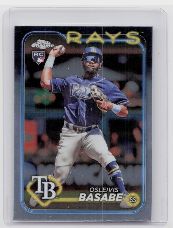 2024 Prizm Osleivis Basabe RC #41 Rays