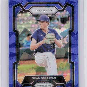 2024 Prizm Sean Sullivan Blue Ice Prizms #288 Rockies