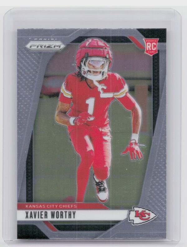 2024 Prizm Xavier Worthy RC 399 Chiefs