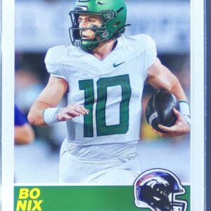 2024 Score Bo Nix RC #9 Broncos 35th Anniversary Rookies