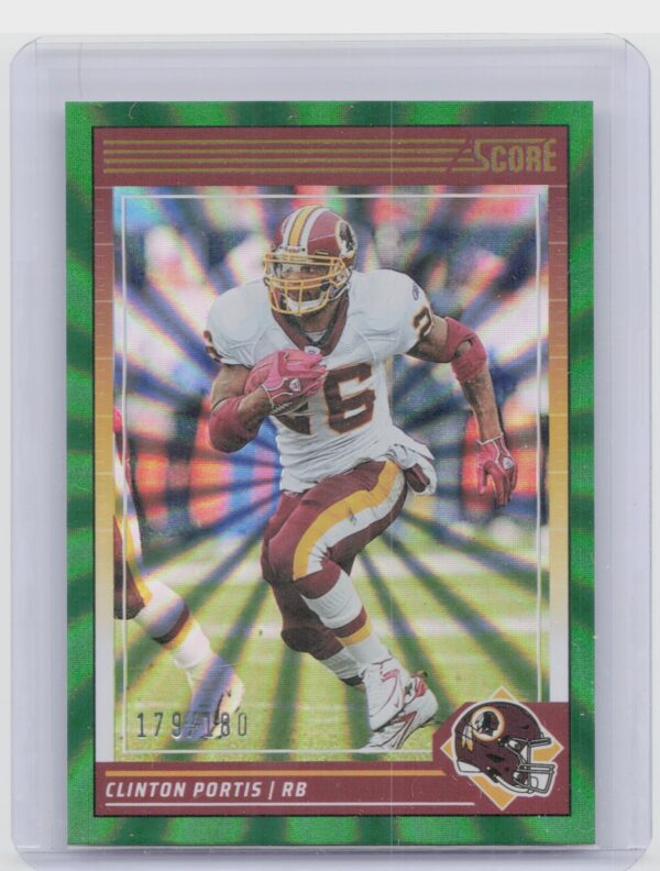 2024 Score Clinton Portis Spokes /180 288 Redskins