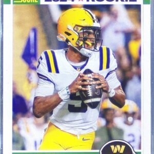 2024 Score Jayden Daniels RC #2 Commanders 35th Anniversary Rookies