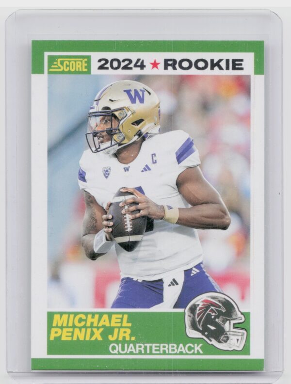 2024 Score Michael Penix Jr. RC #7 Falcons 35th Anniversary Rookies Dynamics