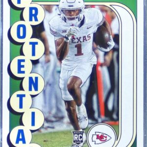 2024 Score Xavier Worthy RC #15 Chiefs Protential