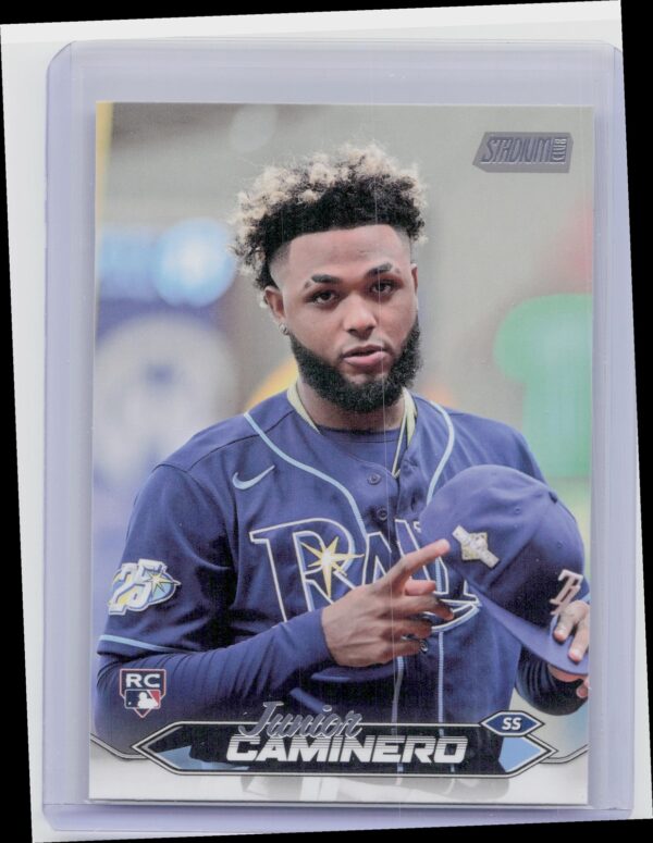 2024 Stadium Club Junior Caminero RC #223 Rays