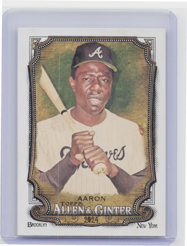 2024 Topps Allen & Ginter Hank Aaron #140 Braves
