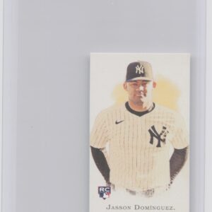 2024 Topps Allen & Ginter Jasson Domínguez #RD-18 Yankees Mini Rookie Design Var