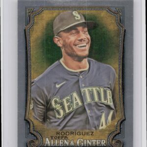 2024 Topps Allen & Ginter Julio Rodriguez Silver Portrait #1 Mariners