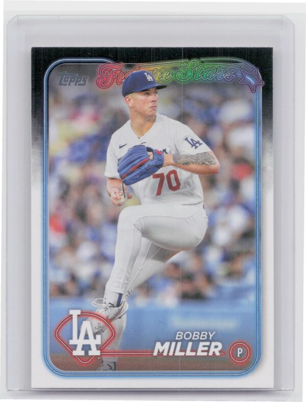 2024 Topps Bobby Miller Future Stars #115 Dodgers