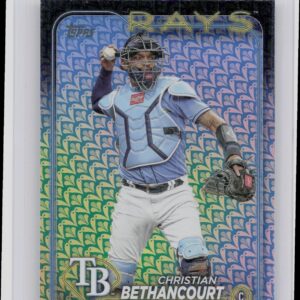 2024 Topps Christian Bethancourt Holiday #96 Rays
