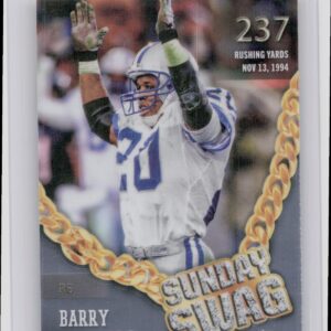 2024 Topps Chrome Barry Sanders SS-15 Lions Sunday Swag