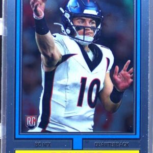 2024 Topps Chrome Bo Nix RC #74TF-4 Broncos 1974 Topps Football