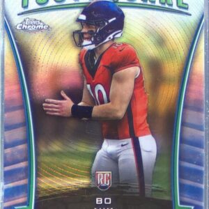 2024 Topps Chrome Bo Nix RC #Y-16 Broncos Youthquake Refractor