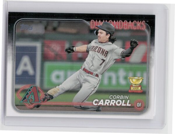 2024 Topps Chrome Corbin Carroll Rookie #156 Diamondbacks