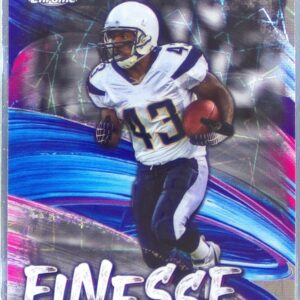 2024 Topps Chrome Darren Sproles #F-13 Chargers Finesse Lazer Refractor