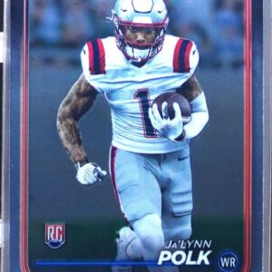 2024 Topps Chrome Ja’Lynn Polk RC #220 Patriots